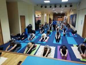 Йога для всієї родини у посольстві Індії в Києві. Фото