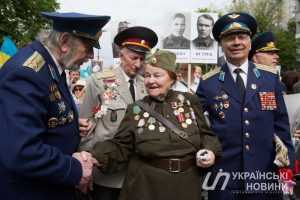 Сегодня в Киеве в шествии к парку Славы участвовали 3,5 тыс. человек
