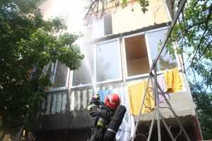 В Хмельницком во время пожара в жилом доме погиб двухлетний ребенок