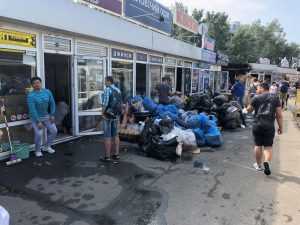 В Киеве в киосках произошло два крупных пожара. Фото