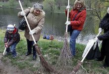 Киевляне помогут коммунальщикам с уборкой столицы. Адреса