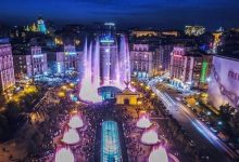 На Русановском канале и Майдане Независимости будут работать светомузыкальные фонтаны