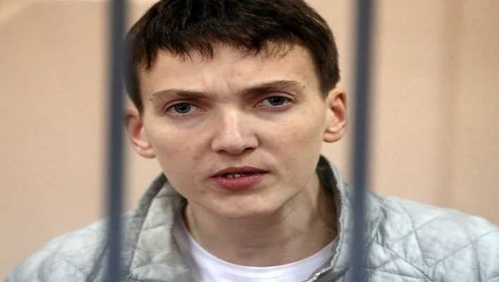 Надежда Савченко сообщила, что продолжает голодовку