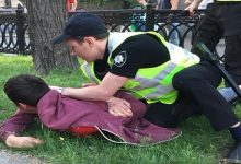 В центре Киева задержан провокатор болельщиков