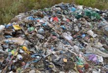 Около 12 тонн отходов из Львова сбросили посреди села в Черниговской области