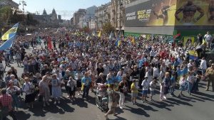 Хода нескорених в День захисників і захисниць України