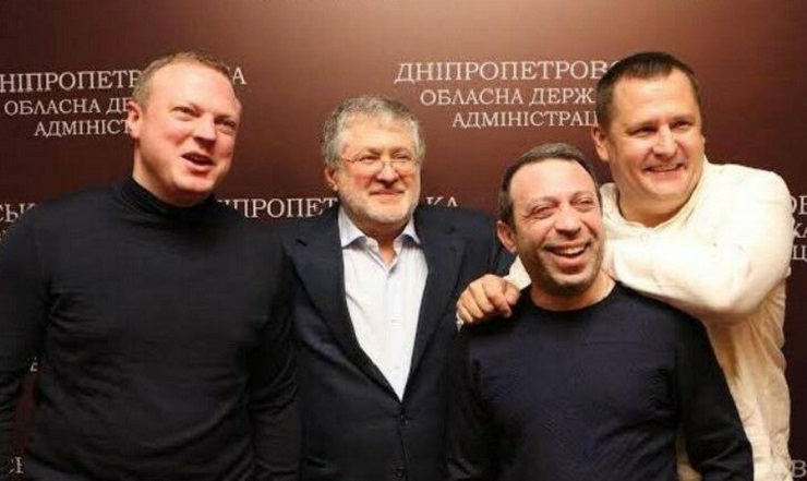 Геннадій Корбан, Ігор Коломойский, Борис Філатов, Святослав Олійник