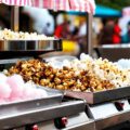 Харчове обладнання, вулична торгівля, апарати для солодкої вати, роликові грилі, льодогенератор